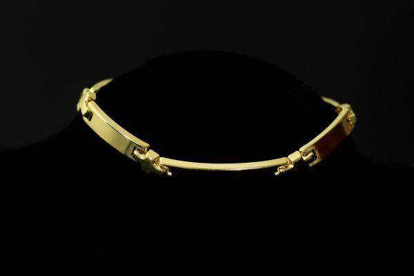 PULSEIRA BRACELETE CRUZ BRUNO GARCIA (6MM) - 21CM