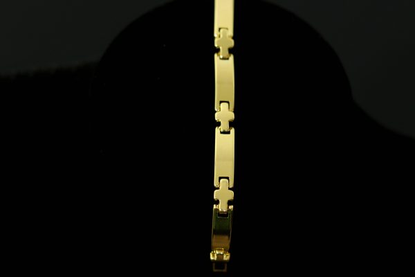 PULSEIRA BRACELETE CRUZ BRUNO GARCIA (6MM) - 21CM - Image 2