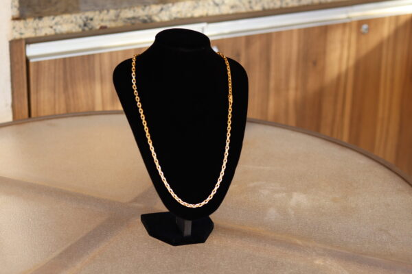 CORRENTE CARTIER CADEADO (4MM) - 70CM