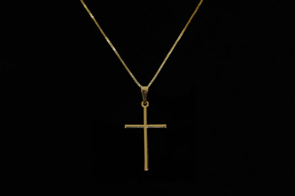 PINGENTE CRUZ PALITO - 1,5X2,5CM