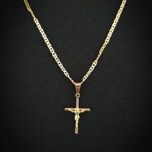 PINGENTE CRUCIFIXO 1X2CM
