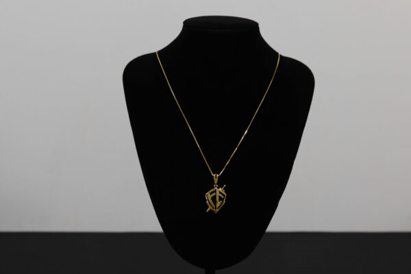 CONJUNTO VENEZIANA+ PINGENTE ESCUDO DA FÉ - Image 2
