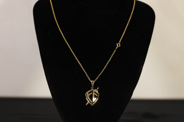 CONJUNTO CARTIER CADEADO + PINGENTE ESCUDO DA FÉ