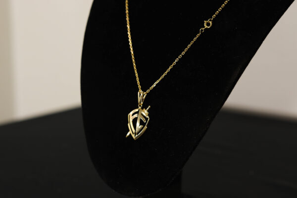 CONJUNTO CARTIER CADEADO + PINGENTE ESCUDO DA FÉ - Image 2