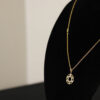 CONJUNTO CARTIER CADEADO (2MM) + PINGENTE ESTRELA DE DAVI - Imagem 2