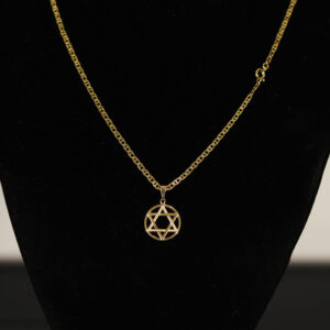 CONJUNTO PIESTRINE + PINGENTE ESTRELA DE DAVI