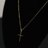 CONJUNTO VENEZIANA + PINGENTE CRUZ