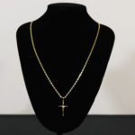CONJUNTO PIESTRINE PREMIUM + PINGENTE CRUZ TRANÇADA - Imagem 2
