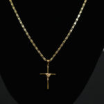 CONJUNTO PIESTRINE PREMIUM + PINGENTE CRUZ TRANÇADA - Imagem 3