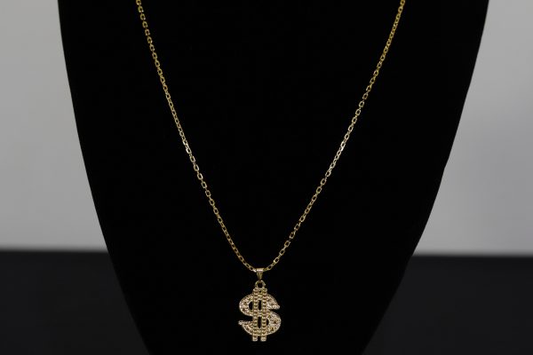 CONJUNTO CARTIER CADEADO + PINGENTE CIFRÃO - Image 3