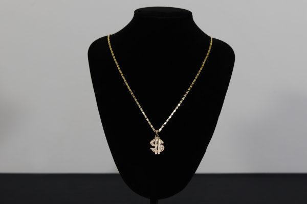 CONJUNTO PIESTRINE PREMIUM + PINGENTE CIFRÃO - Imagem 2
