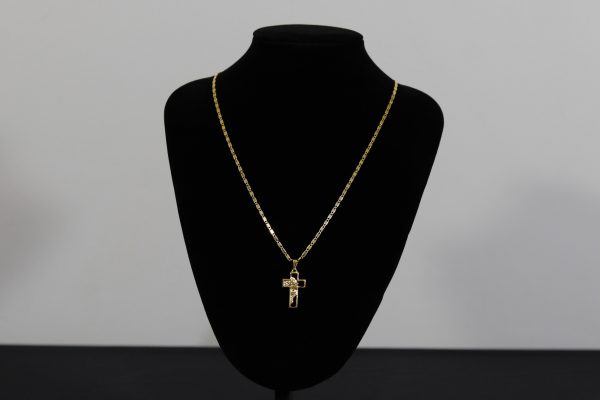 CONJUNTO PIESTRINE PREMIUM + PINGENTE CRUZ FACE DE CRISTO - Image 2