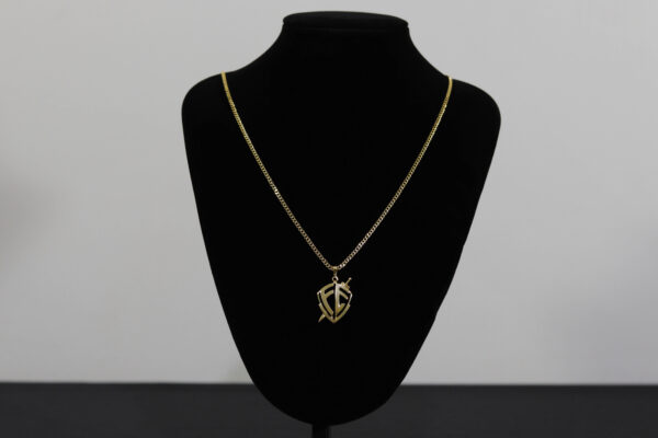 CONJUNTO FÉ BRUNO GARCIA - CORRENTE GRUMET E ESCUDO DA FÉ - Image 2