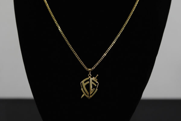 CONJUNTO FÉ BRUNO GARCIA - CORRENTE GRUMET E ESCUDO DA FÉ - Image 3
