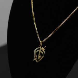 CONJUNTO FÉ BRUNO GARCIA - CORRENTE GRUMET E ESCUDO DA FÉ