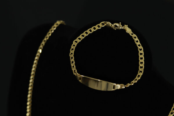 KIT CORRENTE GRUMET E PULSEIRA GRUMET PLACA - Image 2