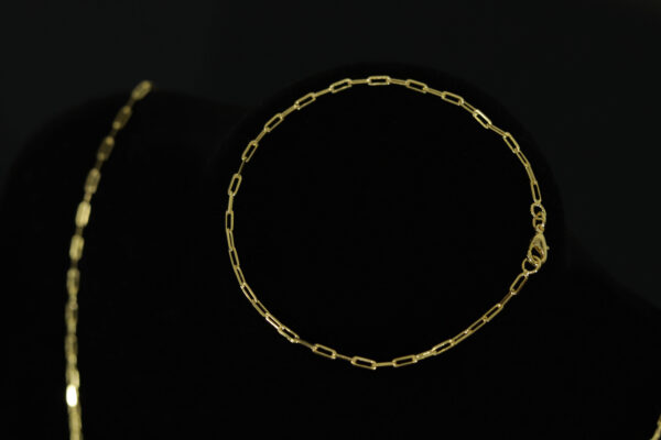 KIT CORRENTE E PULSEIRA CARTIER ( 2 MM ) - Image 2