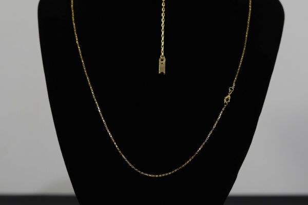 KIT CORRENTE CARTIER ELO CHAPADO E PULSEIRA CARTIER CADEADO - Image 3