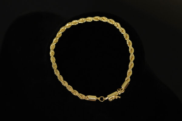 PULSEIRA CORDÃO BAIANO 4,5MM (21CM)