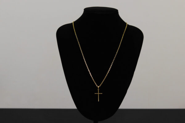 CONJUNTO CARTIER CADEADO + PINGENTE CRUZ PALITO - Image 2