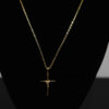CONJUNTO CARTIER CADEADO + PINGENTE CRUZ TRANÇADA - Imagem 3