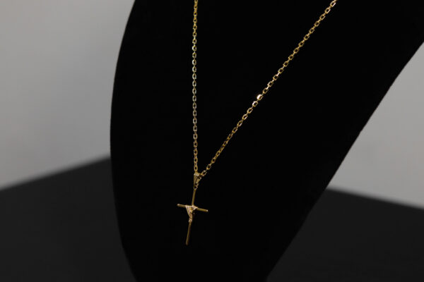 CONJUNTO CARTIER CADEADO + PINGENTE CRUZ TRANÇADA