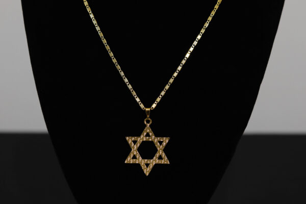 CONJUNTO PIESTRINE PREMIUM + PINGENTE ESTRELA DE DAVI GRANDE - Image 3