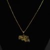 CONJUNTO CORRENTE CARTIER ELO CHAPADO + PINGENTE CAMINHÃO BRUNO GARCIA - Imagem 3