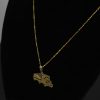 CONJUNTO CORRENTE CARTIER ELO CHAPADO + PINGENTE CAMINHÃO BRUNO GARCIA